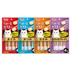 이나바 차오스틱 츄르젤리 (15gx4p) (4종세트)