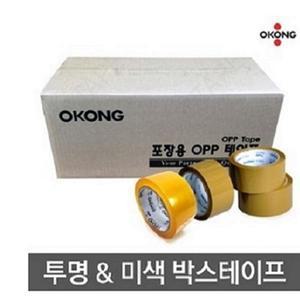 오공 포장용 OPP 라바/아크릴 박스테이프 48mm X 50M 1BOX