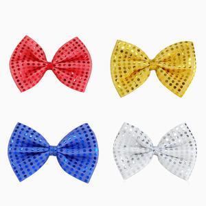 반짝이 넥타이 공단 리본 나비넥타이 파티