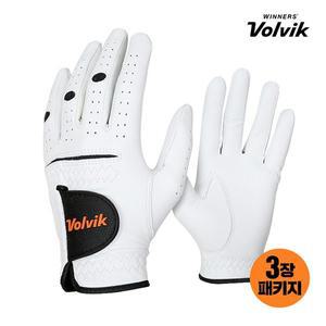 [볼빅][볼빅 정품] 업그레이드 프리미엄 양피 골프장갑_3 장 1팩