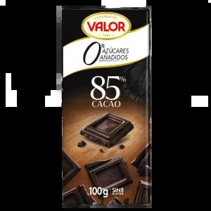 발로르 슈가프리 슈프림다크초콜릿85%