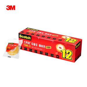 3M 스카치테이프 리필 550R/18mmX30M/12입1갑