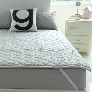 바숨 순면누빔 고정밴드 침대패드 슈퍼킹 SK 180x200