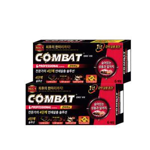 컴배트 파워 바퀴벌레약 큰바퀴용 6개입 x 2개