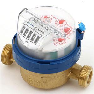 냉수 단갑 건식 수도 계량기 15A 가정용 수전 연결 교체 미터기 배관 용품