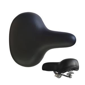 삼천리 SSD220 시티용 안장/넓은 면적 21x25cm/스프링 쿠션 충격흡수/일자 안장봉 호환/자전거 용품 부품