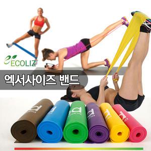 에코리즈 라텍스밴드 6단계 + 파우치포함