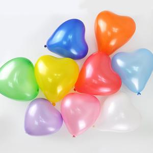 수입15cm하트풍선 펄(100개입)