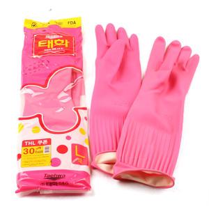태화 고무장갑 대 L 왼손 분홍색 갑돌이 169번