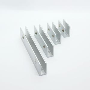 알루미늄브라켓8T98/돌출브라켓 미니간판 광고판 화장실안내판 복도표지판 아크릴표찰 벽부착표찰