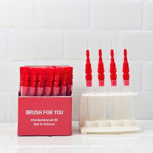 브러쉬포유 치간칫솔 I형 4s(0.6)+생분해휴대용10p+케이스