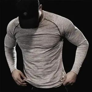 알파 헬스 긴팔티셔츠 바디핏 머슬탑 3컬러운동머슬티