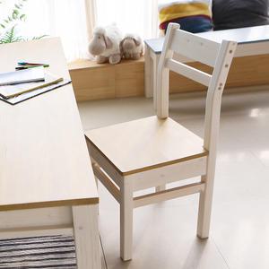 아이비(IVY) 컬러 원목의자 식탁/책상/학생용 1인 의자