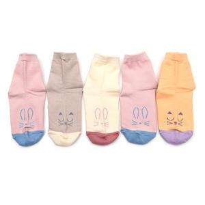 제인 5족 유아 아동 양말 세트 남아 여아 어린이