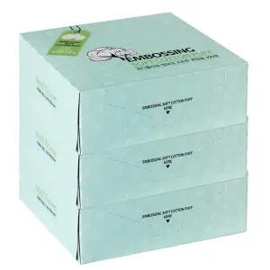 [메디플라워] 엠보싱 화장솜 300매 x3박스