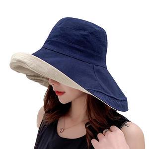 캔버스 버킷햇 벙거지 모자/챙넓은 여름 비치 썬캡/돌돌이 넓은챙모자/여성 패션 바캉스 햇빛가리개 모자