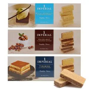 임페리얼 초콜릿 헤이즐넛 티라미수 바닐라 웨하스/수입 사무실 고급 과자 간식 웨이퍼
