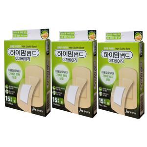 jw중외) 하이맘 밴드 이지베이직 대형 (15매) x 3팩