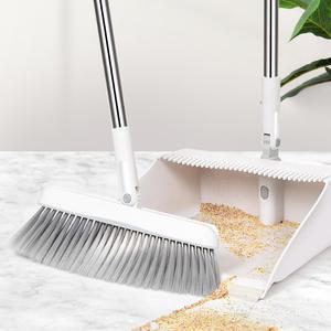 빗자루세트 쓰레받이 미용실 플라스틱빗자루