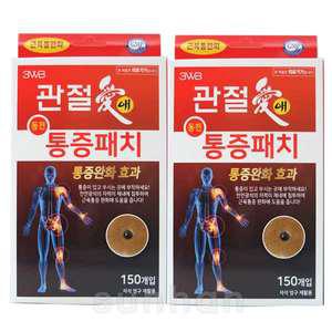 3WB 관절애 동전통증패치 (자석패치30매+리필120매) X 2개/동전통증파스