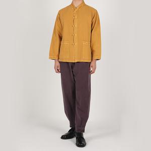 20수 자가드깃 적삼 바지 봄가을 남자 남성 생활 개량 계량 한복 절복 법복