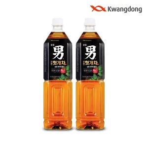 [광동제약][무료배송] 광동 男 진한 헛개차 1.5L x 12pet(무/유라벨 랜덤)