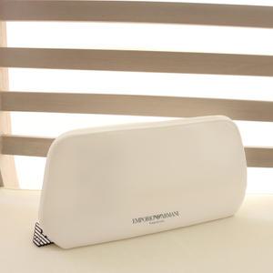 엠포리오 아르마니 파우치 클러치 화이트 rubber 파우치주머니포함