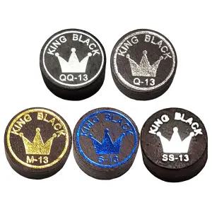 [당구팁]정품 킹블랙팁(QQ/Q/M/S/SS) 다이아몬드팁 당구큐팁 개인팁 큐대