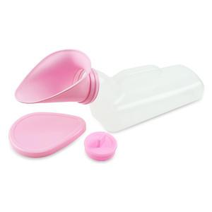 현대의료산업 휴대용 여성 소변기 여자 소변통 1200ml