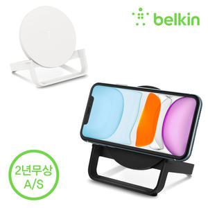 [벨킨] 10W 고속 무선 충전 스탠드 + 퀵차지 어댑터 WIB001kr 갤럭시 아이폰 완벽 호환