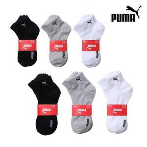 [푸마] 베이직 단목양말 3족 번들 (남성용/여성용)