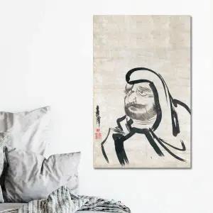 아트박스/우아한 달팽이 액운을 막아주는 그림 달마도 캔버스 액자 35x55cm