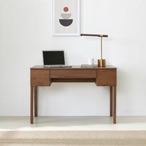 아름이와다움이누트월넛 고무나무원목 편수책상