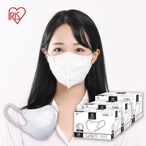 [아이리스] 새부리형 입체 마스크 소/중/ 100매 RK-50P