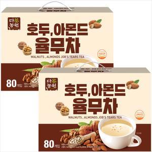 다농원 호두아몬드 율무차 80Tx2개