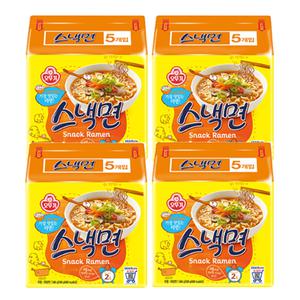 오뚜기 스낵면 108g 20개 멀티 봉지라면