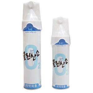 클린산소 산소캔 휴대용 816 ml 캔 호흡