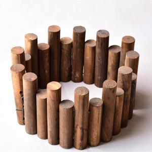 통나무울타리 원목 통나무 정원 조경 화단 베란다 가드닝 펜스 경계목 방부목 옥상 울타리 디자인펜스