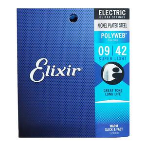 Elixir / 엘릭서스트링 일렉기타줄 폴리웹 Super Light(009-042)