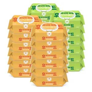 물티슈 캡형 후레시아 마일드 WetWipes 100매 24팩