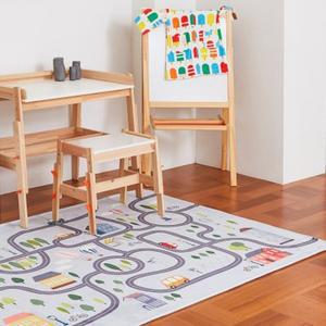 [텐바이텐]DTP 도시여행 사각러그 100x150 유아 자동차 도로 놀이 매트