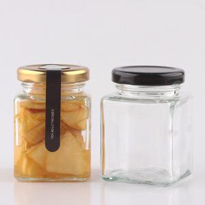 밀폐 유리병 48파이 사각100 72개 수제청 과일청 유리용기 꿀병 잼병 쨈병