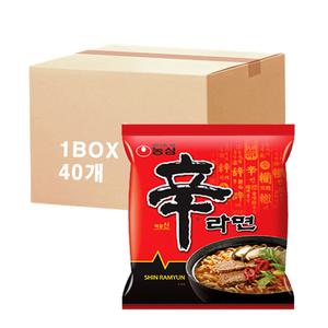 농심 신라면 120g 40개 멀티 봉지라면 한박스