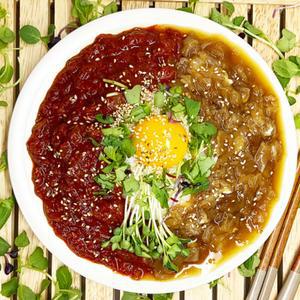 순살게장 삼채간장 매콤양념 꽃게살