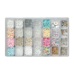 리니팜 올인원 비즈 공예 키트, 아이스크림 테마 화..., 1개