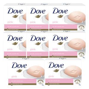 도브 뷰티바 핑크 8개 4입X2 보습 클렌징 중성비누 미용비누