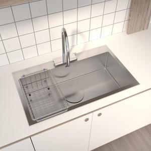 [아티잔] 싱크볼 DU882 프리미엄 인셋 사각 씽크볼