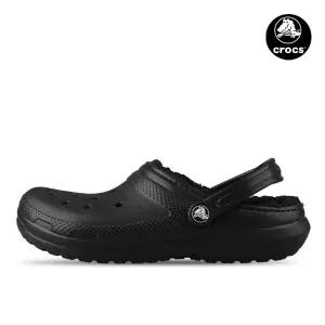 크록스 클래식 라인드 여성 여자 겨울 방한 털슬리퍼 블로퍼 K207010-060