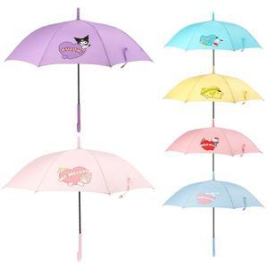 산리오 하트 우산 아동 자동 우산 학생 여성 장우산 캐릭터 굿즈