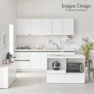 키친 E0 PET 루나 싱크대 주방인테리어 시공 240cm (2.4m)